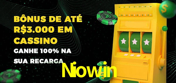 Niowin melhor bônus de depósito